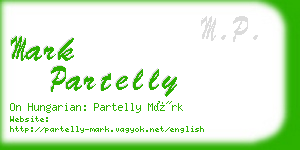 mark partelly business card